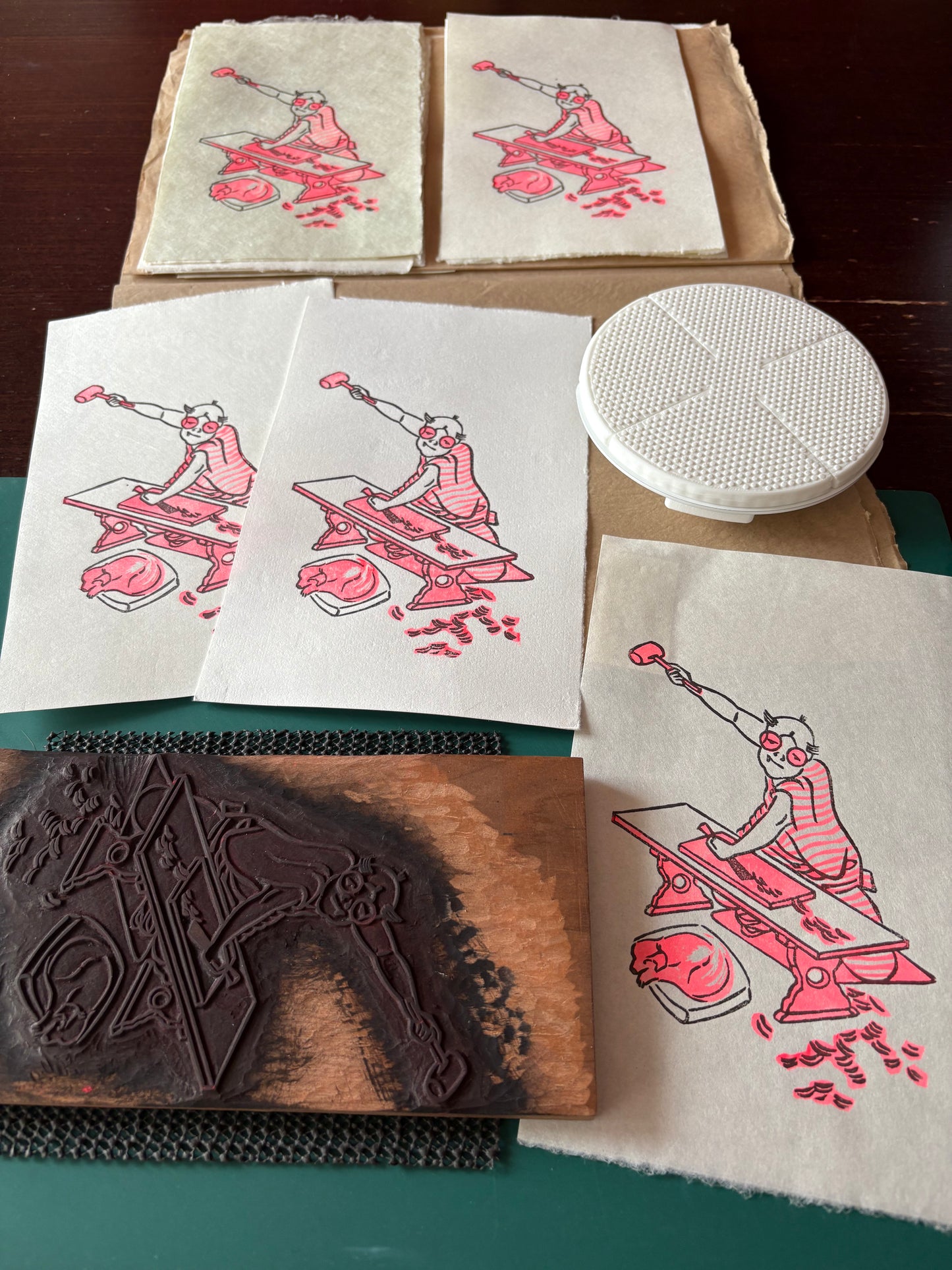 MOKUHANGA: manual ilustrado de xilografía japonesa + Tallista su mascota