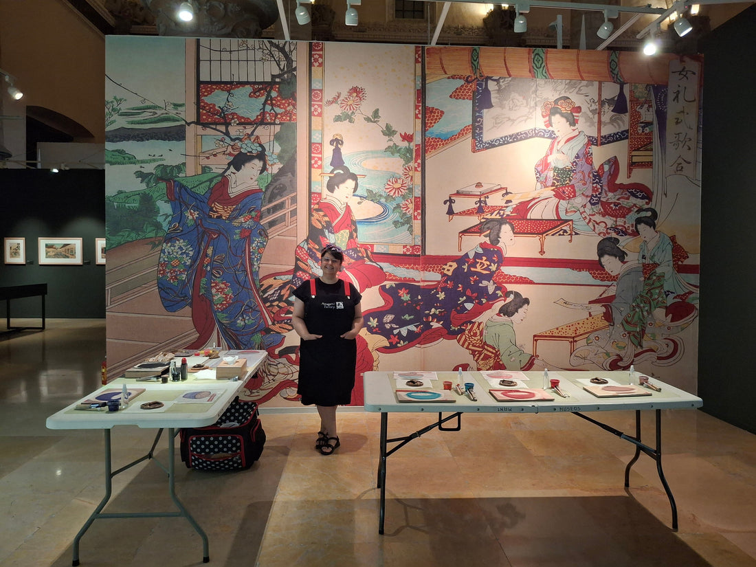 Talleres de Mokuhanga en La Lonja: Julio y Agosto