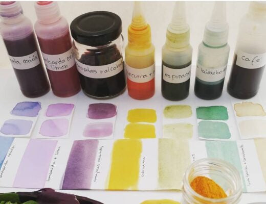 Último taller de primavera: Crea tus acuarelas vegetales