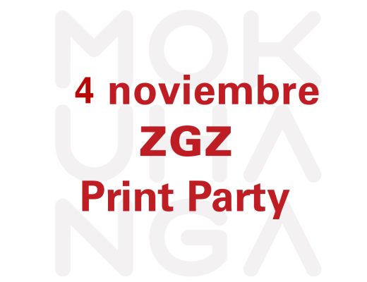 4 noviembre: ZGZ Print Party
