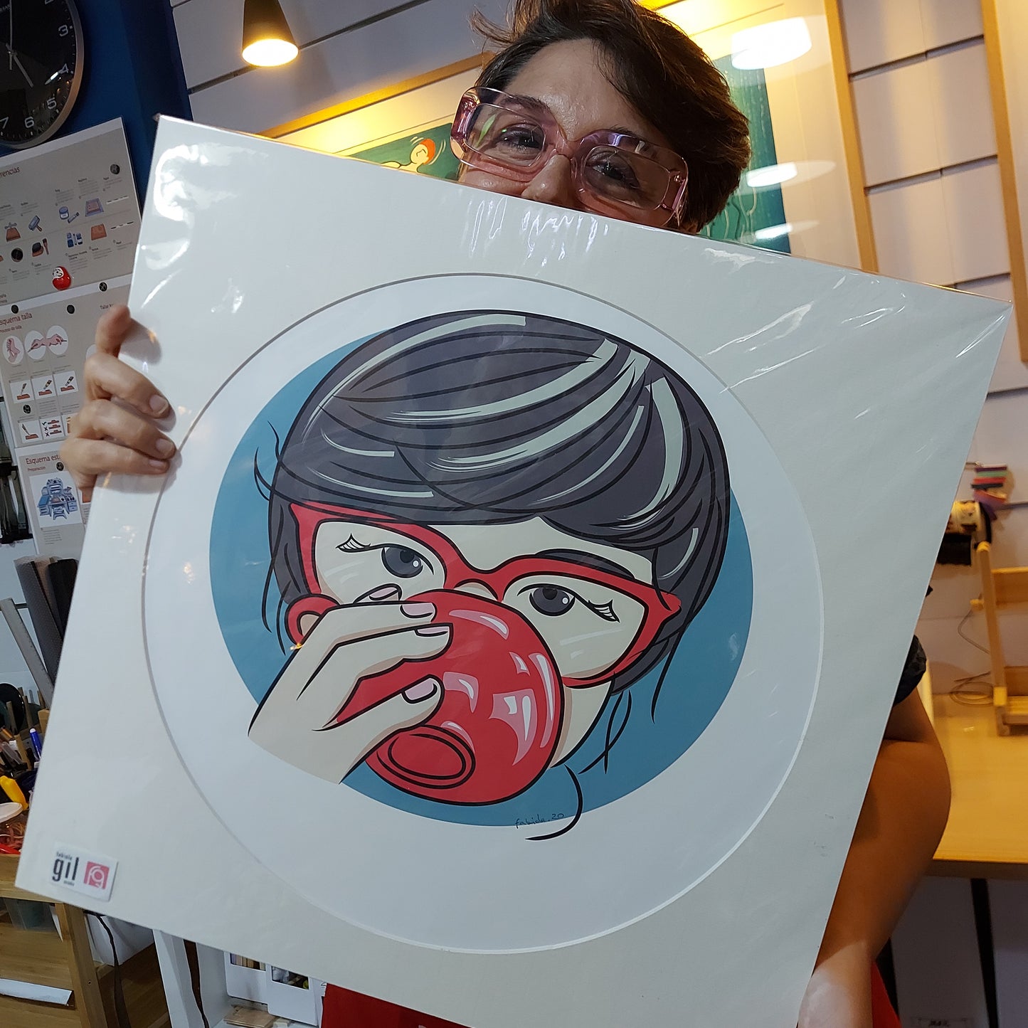 Una taza de té - Print