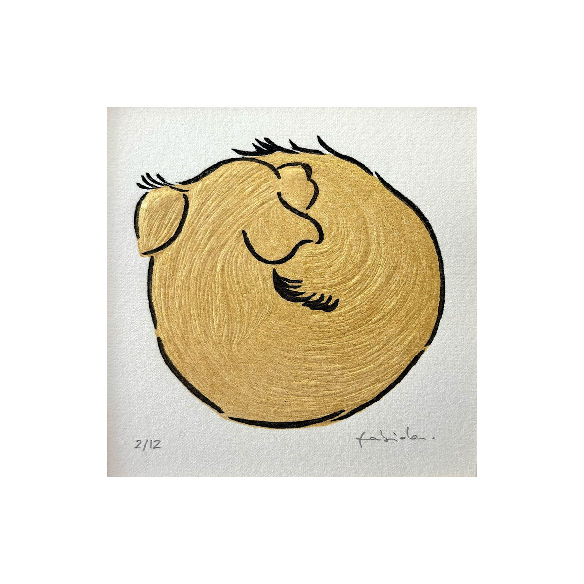 Ensō Sumi, serie oro (Ensō Sumi, gold edition)