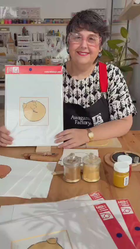 Ensō Sumi, serie oro (Ensō Sumi, gold edition)